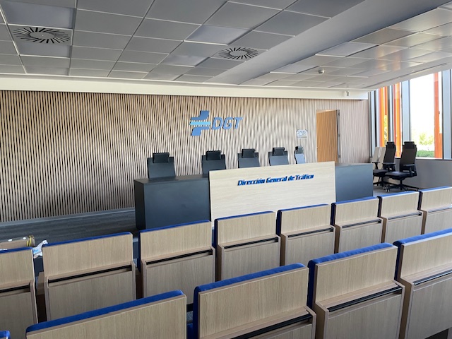 Letras Corpóreas oficinas DGT Expo Zaragoza