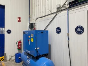 Señalización planta de producción FRESCOFRÍO en Alfajarín Zaragoza